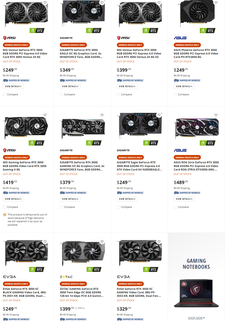 Newegg vende la RTX 3050 solo attraverso il suo programma shuffle. (Fonte: Newegg)