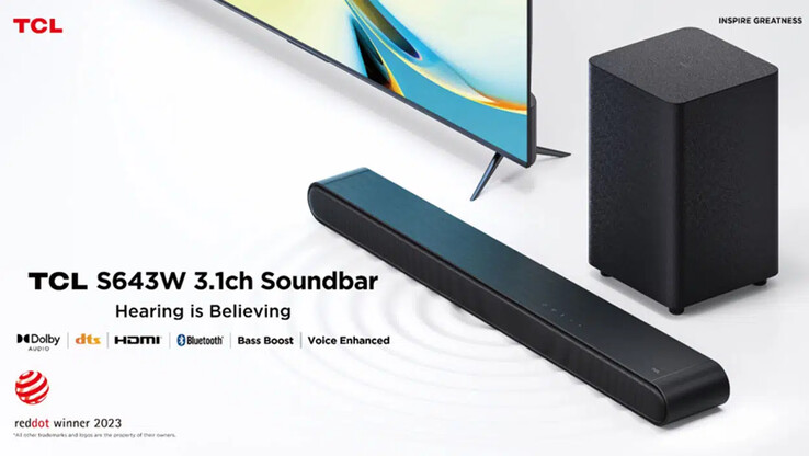 La Soundbar TCL S643W (fonte: TCL)