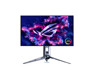 Il monitor ROG Swift OLED PG27AQWP-W. (Fonte: Asus)