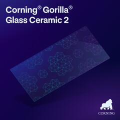 Corning Gorilla Glass Ceramic 2 permette ai telefoni di sopravvivere meglio alle cadute senza rompersi. (Fonte: Corning)