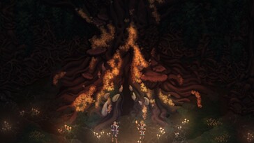 Un'immagine che mostra un'ambientazione di Drova - Forsaken Kin.
