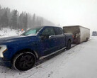 F-150 Lightning Test di traino di Colorado Gauntlet (immagine: Ford)