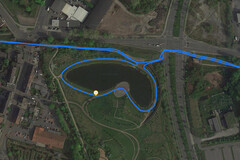 GPS Test: Honor View 20 – Pedalata intorno al lago