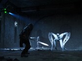 Un'immagine che mostra una battaglia contro una creatura in Hell is Us.