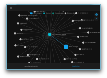 Home Assistant 2025.6 aggiunge un nuovo grafico di connessione Bluetooth. (Fonte: Home Assistant)