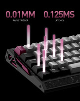 Tastiera da gioco ad effetto Hall Iqunix EV63. (Fonte immagine: Iqunix)