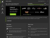 Nvidia GeForce Game Ready Driver 556.12 in download nell'applicazione Nvidia (Fonte: Proprio)