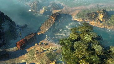 Un'immagine che mostra diversi personaggi di Shadow Tactics: Blades of the Shogun.