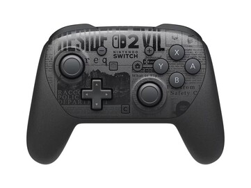 Il design del controller di Resident Evil Requiem Switch 2. (Fonte: Nintendo)