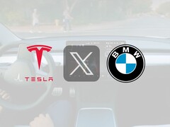 L'account di BMW sui social media ha cancellato le lodi all'FSD di Tesla dopo che quest'ultima ha risposto in modo scherzoso. (Fonte immagine: Tesla - Edited)
