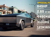 La batteria da 123 kWh di Tesla ha elettrodi rivestiti a secco (immagine: Top Gear/YT)