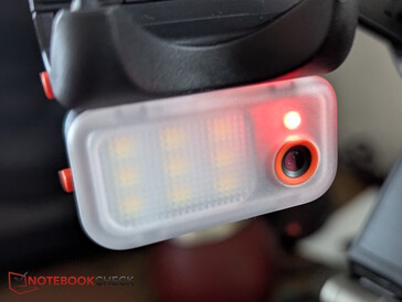 Modulo fotocamera con LED