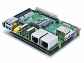 Il Cool Pi CM5 è un SoM con supporto per una scheda di valutazione. (Fonte: Cool Pi)
