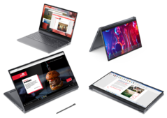 Lenovo Yoga 9i in diverse modalità di utilizzo (Source: Lenovo)