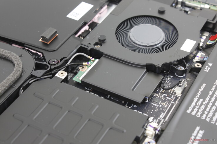 L'Intel Killer BE1750x rimovibile è standard per la connettività Wi-Fi 7 e Bluetooth 5.4