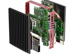 L'R8000 è raffreddato passivamente.