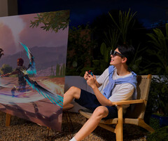 RayNeo ha anche creato un JoyDock per l'Air X2 per garantire la compatibilità con il Nintendo Switch. (Fonte: RayNeo)