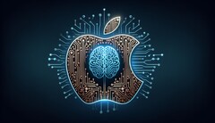 Apple si sta impegnando a fondo per recuperare il ritardo nell&#039;IA generativa. (Immagine: Dall-E 3)