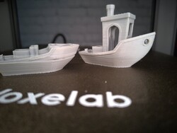 3D-Benchy con il secondo tentativo