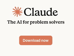 Schermata pubblicitaria di Claude