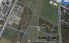 GPS Test: Sharp D10 – Pedalata nei campi