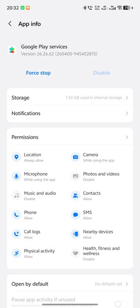 Google Pay funzionava ancora correttamente con la versione 26.26 di Play Services.