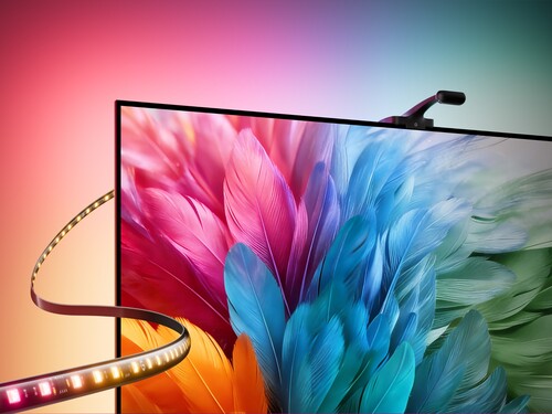 Viene mostrata la striscia luminosa Govee TV Backlight 3 LED