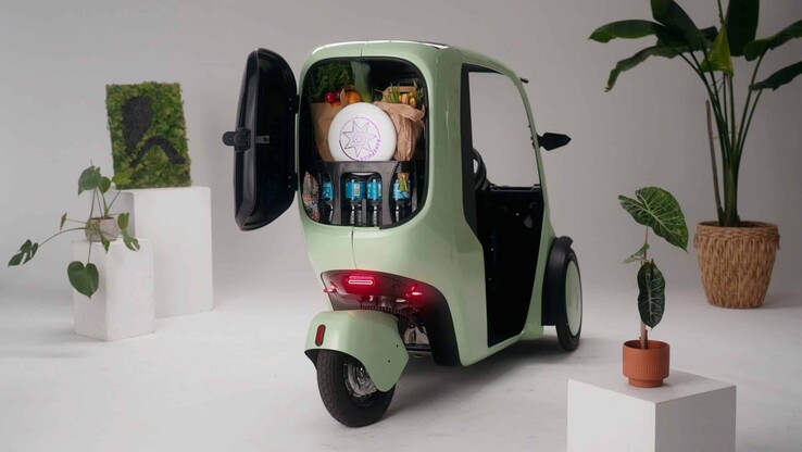 A seconda della variante del modello, la e-bike può trasportare un secondo passeggero o più bagagli (fonte: Hopper Mobility)