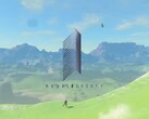 Logo di Monolith Soft raffigurato con la mappa di Tears of the Kingdom