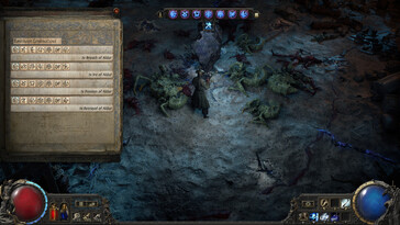 Nella foto: Una schermata di gameplay di Path of Exile 2. 