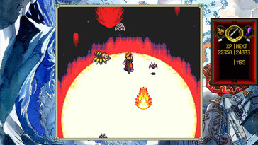 Nella foto: uno screenshot del gameplay di Terranigma.