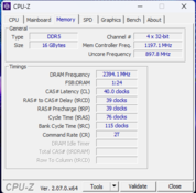 Memoria CPU-Z