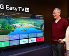 La LG Easy TV offre un telecomando e un pulsante di aiuto. (Fonte: LG Electronics)