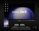 Samsung DeX in One UI 8 ha un aspetto più moderno rispetto alla versione mostrata qui. (Fonte immagine: Samsung) 