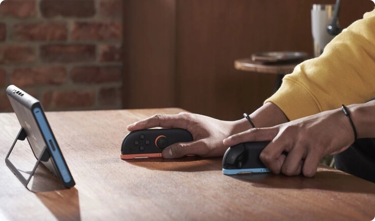 Entrambi i Joy-Con possono essere utilizzati come mouse. (Fonte: Nintendo)