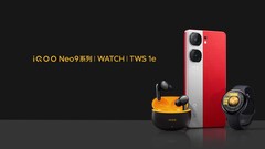 L&#039;iQOO Watch e i gemelli Ie con il Neo9. (Fonte: iQOO)