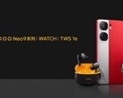 L'iQOO Watch e i gemelli Ie con il Neo9. (Fonte: iQOO)