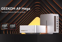 Geekom A9 Mega con AMD Ryzen AI Max+ 395 e 128 GB di RAM DDR5 (Fonte: Geekom)