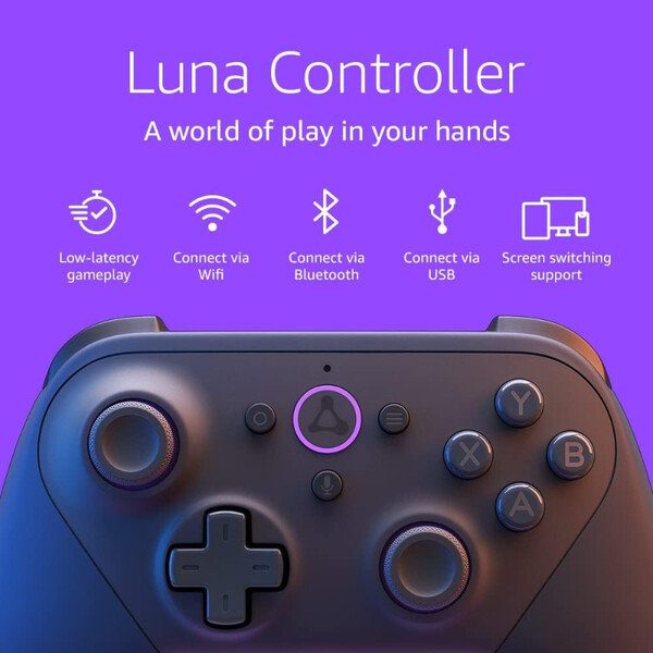 Il controller wireless Amazon Luna è attualmente in vendita per un periodo limitato. (Fonte: Amazon)