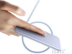 PicoGo Air costa circa 43,44 dollari in Cina. Nella foto: un'immagine promozionale che mostra il design sottile del power bank.