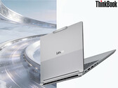 I due portatili saranno aggiornati con i processori della serie Ryzen 400 in un secondo momento. Nella foto: un promo che mostra il design posteriore del ThinkBook 14+. (Fonte immagine: Lenovo - modificato)