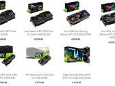 Le GeForce RTX 3070 riportate sul negozio spagnolo (Image Source: Videocardz)