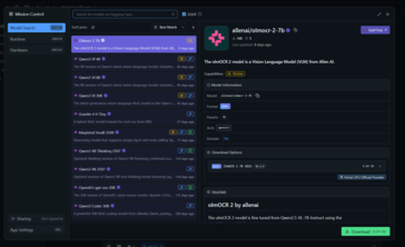LM Studio ha numerosi modelli pronti per essere scaricati