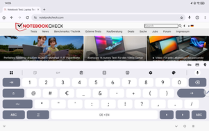 Test del tablet Lenovo Idea Tab