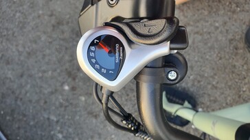 Cambio Shimano a 7 velocità - Test della e-bike Touroll B2
