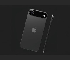Appleil prossimo iPhone 17 Air dell&#039;azienda si dice che sarà lo smartphone più sottile di sempre. (Fonte immagine: Zellzoi via X)