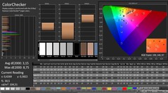 CalMAN: ColorChecker (calibrato)