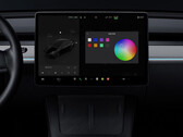 Retrofit di luce ambientale a 256 colori per il Modello Y (fonte: Tesla)