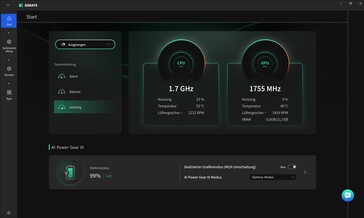 Profili di prestazione GiMATE