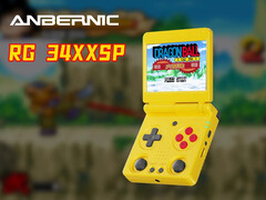 L&#039;RG34XX SP è il secondo portatile da gioco di Anebrnic dell&#039;anno, dopo l&#039;RG557. (Fonte: Anbernic)